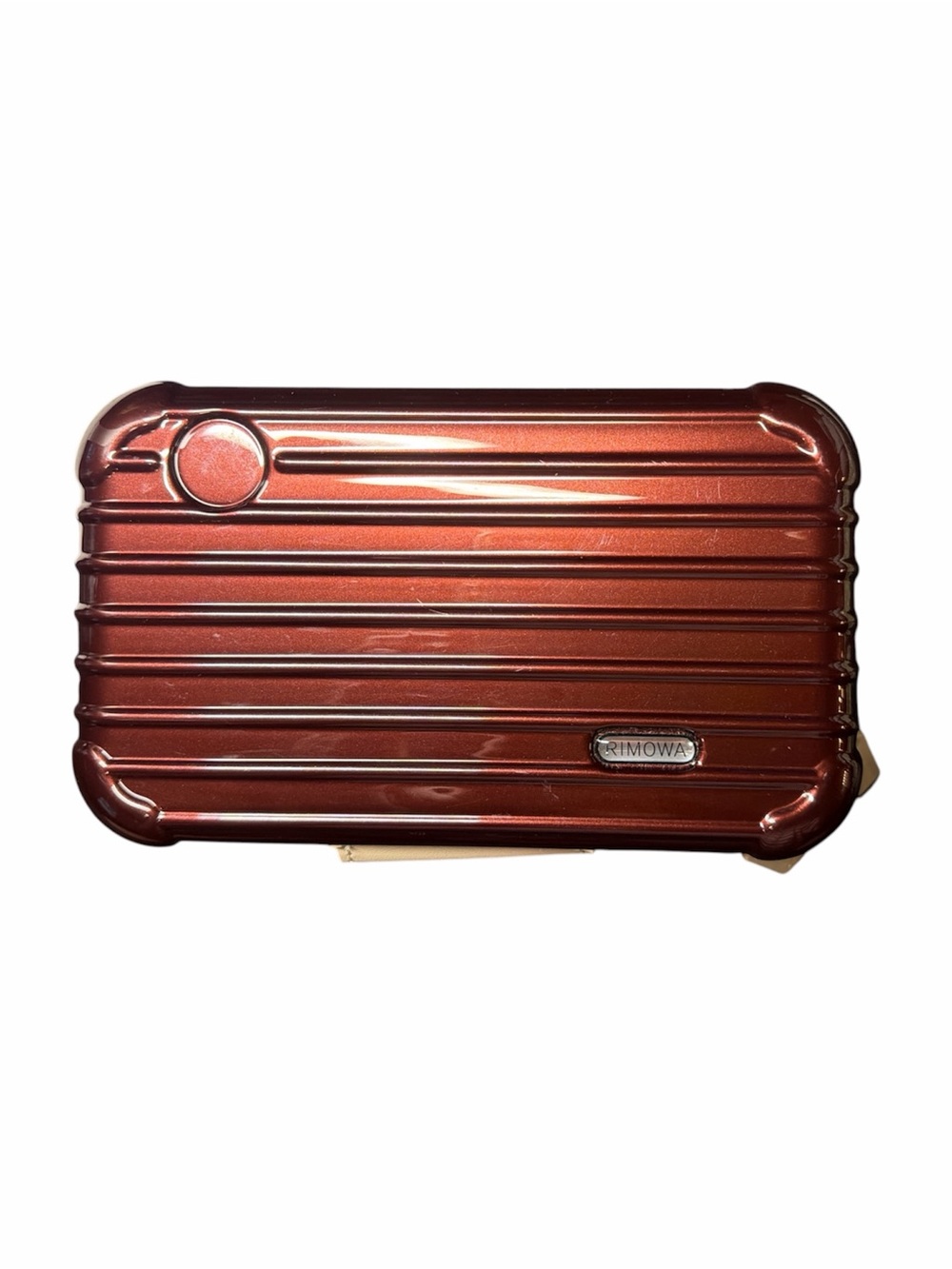 RIMOWA Metallic Red Hard Shell Carry Case
